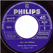 [EP] LOS 3 DE CASTILLA / Ponteio / Upa Negrito